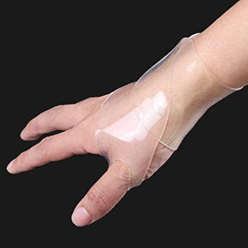 Tutore per polso in gel, Tutore per polso in gel di silicone,protezione della mano,morbido e confortevole Supporto per il polso del tunnel carpale alleviare il dolore,ottimo per tendinite da artrite