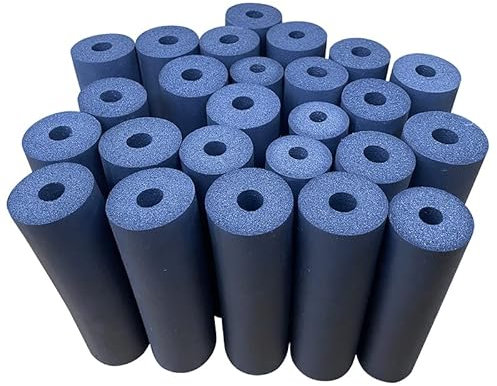 Schaumstoff Rohrisolierung,FrostschutzisolierSchlauch Für Den Außenbereich,Frostschutz-IsolierSchlauch 1.9m Lange,Isolierung Warm- Und KaltWasserrohr,Frostschutz-Isolier(Size:22mm*20mm)
