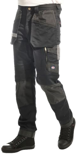 Lee Cooper Pantalones Cargo Elásticos Pantalones Cargo elásticos Hombre (Pack de 1)