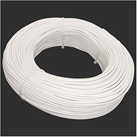 BANGHA Elektrische Leitungen,Schlauchleitung 12K 33OHM Kohlefaser Heizkabel Fußbodenheizung Draht Elektrische Hotline Nichttoxisches geruchsneutrales Warmheizkabel (Color : HRAG, Size : 50m)