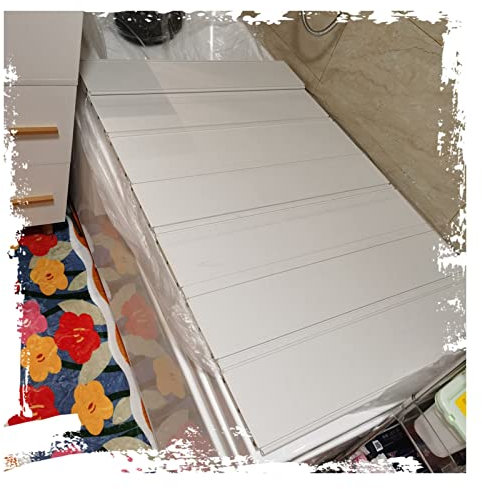 EYLINK Copertura per Vasca da Bagno in PVC Antipolvere, Coperchio Vasca da Bagno Multifunzione con Otturatore, Spessore 1,2 Cm Copertura Isolante Pieghevole Mensola da Bagno per Spa di Lusso o Lett