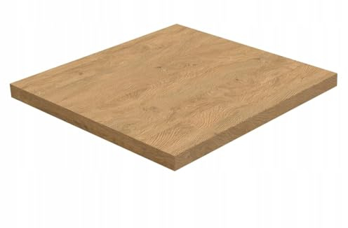 Laclar Küchenarbeitsplatte 60 cm - Robuste Arbeitsfläche aus hochwertigem Material - feuchtigkeitsbeständig - abgerundete Kanten - langlebig - Arbeitsplatte Steineiche 5527FP