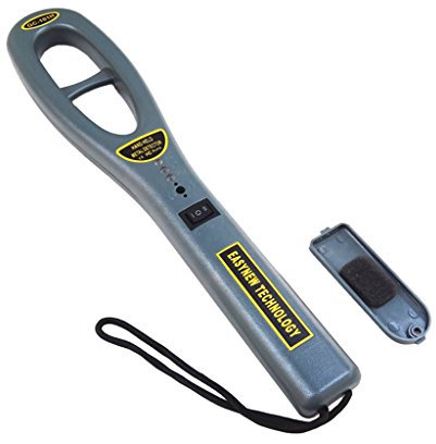 pistro Portable Handheld Metal Detector Wand - Personal Scanner for Security, Treasure Hunting, and Outdoor Use