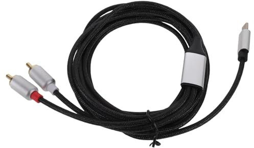 ERINGOGO 3m Usb-c to Audio Adapter Headphone Adapter Cable for Audio Equipment Type c Cable
