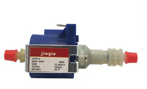 JAIYNIYADAKATA Jiayin JYPC-3 - Bomba solenoide de succión de agua, 25 W CA, 220 V - 240 V, 700 cc/min, para planchas, mopa de vapor, vaporizador, etc