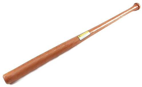 Baseballschläger aus Stahl 82 cm robuster Baseball/Softballschläger für Freizeit & Training, ideal für Hobbyspieler & Athleten (Holz)