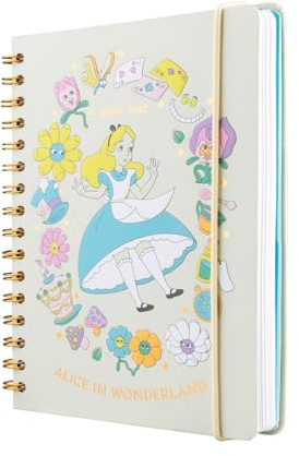 Grupo Erik | Agenda Scolaire 2026 2027 Fille, Alice au Pays des Merveilles | Format A5 et Semainier, Agenda Disney 2026 2027