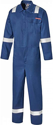 Dickies Everyday Flame Retardant Coverall Size 3XL Reflective Boiler Suit Hi Vis FR24/7TPA Reg 32'' Leg…