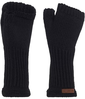 KNIT FACTORY - Cleo Handstulpen - Fingerlose Handschuhe - Gestrickte Handschuhe für Winter - Damen Handstulpen aus Wolle - Hochwertige Qualität | Fingerlose Handschuhe - Gestrickte Handschuhe für den Winter - Damen Handstulpen aus Wolle - Hochwertige Qualität