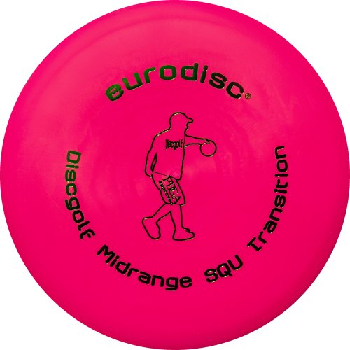 Eurodisc Unisex – Erwachsene Discgolf Midrange Standard Frisbee, New pink, 21 cm