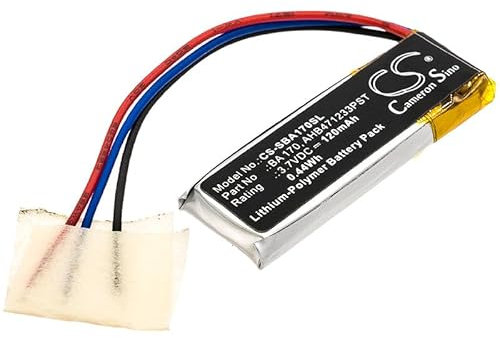 Battery For Sennheiser Momentum In-Ear, Presnce, AHB471233PST, BA 170,