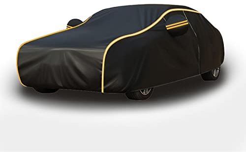 Vollgarage Autoabdeckung für VW T5 T6, Vollständige Allwetter-wasserdichte Autoschutzabdeckung Staubdichte Sonnenschutz-Autoabdeckung (Color : B, Size : ADD Cotton_T6)
