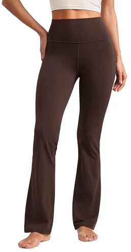 CRZ YOGA Butterluxe Utsvängda leggings 32 Hot Fudge Brown M
