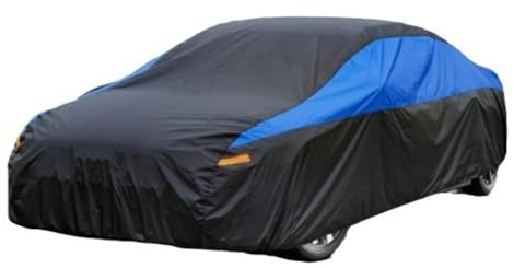 AMENAS Autoabdeckung Wasserdicht und atmungsaktiv, für VW T5 T6 Vollgarage Autoplane zum Schutz vor Regen, Schnee, Sonne und Staub,A