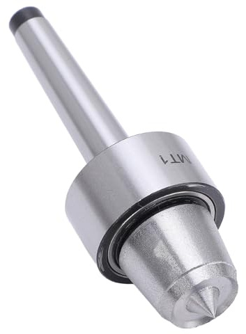 Torneado de Madera Live Center MT1 Torno para Madera Live Center MT1 Torno para Madera de Acero Inoxidable Centro Vivo para Tornos para Trabajar Metales y Madera