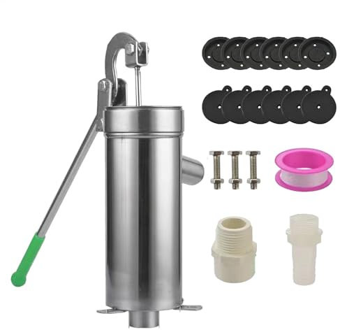 Pompa per fontana a mano - fontana profonda, pompa manuale efficiente per pompa a mano, pompa ergonomica per fontana manuale