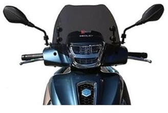 Cupolino Fumè Scuro Compatibile Con Medley 125 150 Modello Con Faro Led 2020 2021 2022 2023 2024 2025