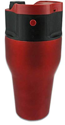 Machine à Expresso Portable, Café Moulu Compatible, Petite Cafetière de Voyage, Mini Automatique à Alimentation Usb, Noir (Rouge) Intéressant, HUANGHAIQIU