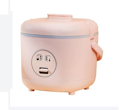 Cuociriso (1,2 l) Mini cuociriso Multifunzione per Uso Domestico, conservazione del Calore e Interruttore a Un Pulsante per 1-2 Persone, 220-240 V (B)