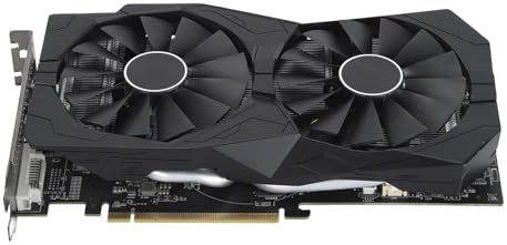 Ouitble Tarjeta gráfica AMD Radeon RX 580 de 8 GB GDDR5 de 256 bits 2048SP para videojuegos con PCI Express 3.0 X16 3 DisplayPort 1 DVI 1 interfaz multimedia HD para ordenador de sobremesa