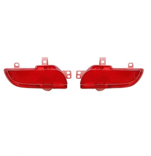 NBJKdfsG Anhängerbeleuchtung für Peugeot 206 207 Schrägheck, Heckstoßstangenleuchte, Rückfahrscheinwerfer, Nebelschlussleuchte, Reflektor 6351HA 6350HA Nebelschlussleuchten (Paar)