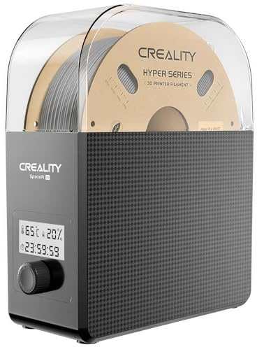 Creality SpacePi SE Filament Trockner, 45–65°C Temperaturregelung, 1–48h Timer, 135W, für 1,75/2,85 mm Filament PLA TPU PETG ABS ASA
