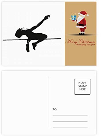 Postkarten-Set für Physikalische Erziehung, Weihnachtsmann, 20 Stück