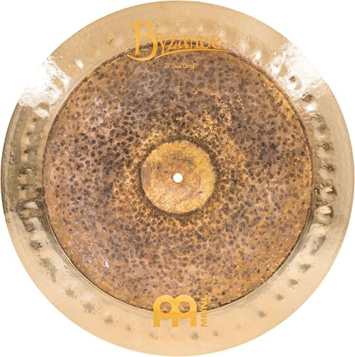 Platillos Meinl Byzance de 20 pulgadas Dual China – Hecho en Turquía – Bronce B20 martillado a mano, 2 años de garantía (B20DUCH)