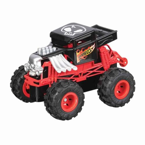 Mondo Motors - Hot Wheels Mini Monster Trucks, ferngesteuertes Auto für Kinder mit Licht- und Soundeffekten, 1 von 4 Modellen, mit Fernbedienung, Spielzeug ab 3 bis 8 Jahre,Hot Wheels
