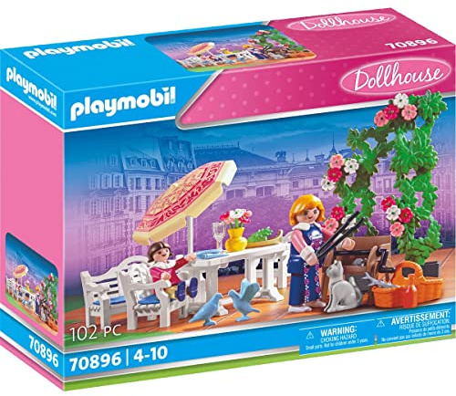 PLAYMOBIL Dollhouse 70896 Terrasse de jardin avec 102 pièces