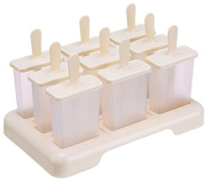 Moules À Sucettes Glacées, Moule Glace À l'eau, Moules À Glace Réutilisables 9 Pièces, Glace Maison, Moules À Popsicle 9 Pièces pour Et Adultes, Fournitures Fabrica