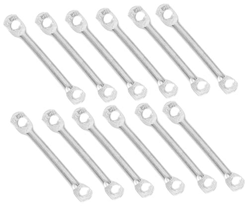 TEHAUX 3sets Ohrring Verbindungsstab Schmuck Zubehör Dekorative Schmuck Ohrring Material Silber 200 Stücke * 3