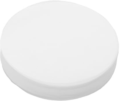 PartyKindom 500pièces Papier Sulfurisé Rond Antiadhésif Pour Hamburgers Alimentaire Plaque De Cuisson Pour Aliments Et Bonbons
