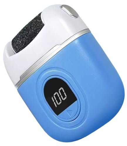 Raschietto elettrico ricaricabile, per rimuovere calli e pelle morta, 7 x 2,5 x 8 cm, dispositivo senza fili per pedicure, ideale per centri benessere, salone e rimozione della pelle secca liscia