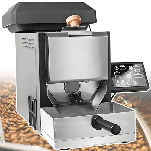 vnmudzeo 700 w Mini Electric Coffee Roaster with Timer - 100 to 220℃ Adjusted,for Fresh Pour-Over French Press Espresso Coffee