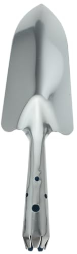 iplusmile Pelle De Jardin en Acier Inoxydable Et Bois pour Jardinage, Outil Portable Multifonction pour Transplantation Et Creusage, Petite Taille, Usage Extérieur Jardin Potager