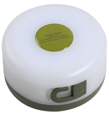 YIXANNX Stringa luminosa portatile impermeabile per campeggio all'aperto a seconda della modalità.. Luce da campeggio ricaricabile a LED in ABS, Colore di ricarica Bianco