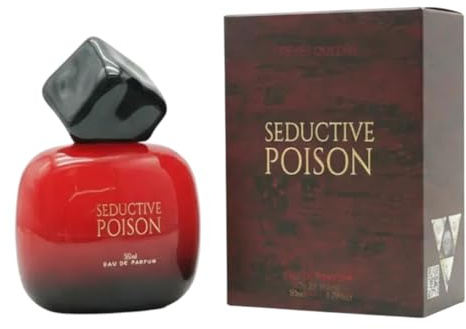 Everlyx - Perfume Seductive Poison 50ml Pour Femme - Fragancia femenina intensa y misteriosa con notas dulces y envolventes - Aroma sensual y sofisticado