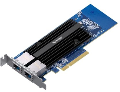 Synology 2-Port 10GbE RJ-45 PCIe Network Adapter E10G30-T2