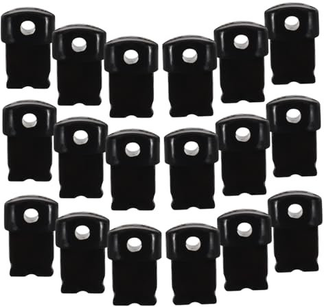Levemolo 20pcs Small Mobile Phone Charging Port Plugs Protective Dust Covers with Hole for Charging Port Phone Charger Protectors for Everyday Use