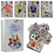 Lotvic Pack of 55 World Cup Football Star Cards, Football Cards, UEFA Champions League, Football Trading Card, Children for Collecting Cards for Fans, Children, Teenagers and Adults (Silver)