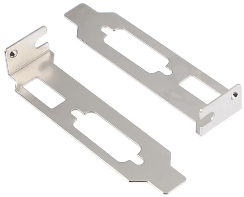 LRXIYODE 20 Pezzi Copripresa Pci in Acciaio Bianco per Case Computer Mini 2u, Protezione Slot Video e/vga, Accessorio Deflettore Ventilazione per Ridurre Polvere