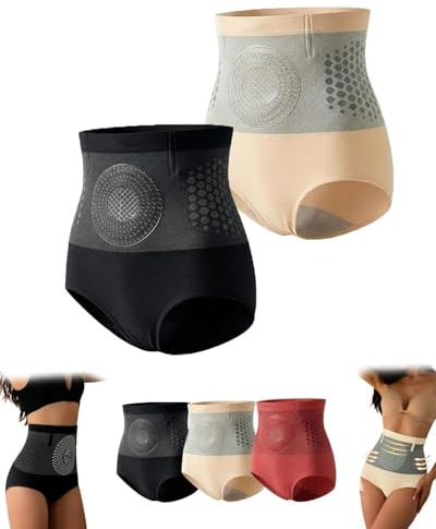 Générique Short Sculptant Thermogénique Brûleur De Graisse, Short Gainant 4 en 1, Gainant Ventre Plat Taille Haute pour Femme, Pantalon de Yoga Raffermissant et Façonnant, Slip Modelant Doux