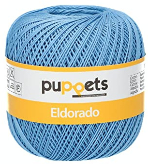 Puppets Eldorade Stärke 10, 50g, 4574010-00130, Farbe:130, Häkelgarne