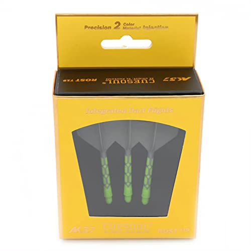 CUESOUL ROST T19 Integrierter Dartschaft und Flights Big Wing Shape, 3er-Set