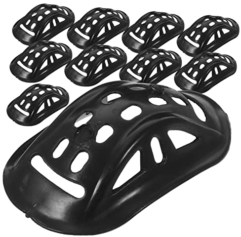 Hemobllo 10 Stück Kinnpolster Für Sicherheitshüte Hutzubehör Weiche Kinnpolster Aus Gummi Für Eine Bequeme Passform Helm-kinnpolster