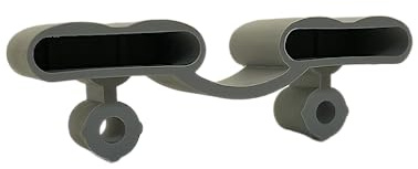Generisch Wiedergutschlafen 10er Set Kappen zur Befestigung von Leisten im Lattenrost (108_40x30x8 mm (Duo))