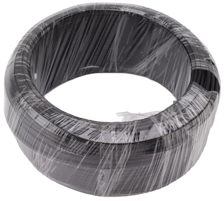 Alambre de Aluminio para Bonsái, Alambre de Entrenamiento de Aluminio Negro Inoxidable de 500 G para Horticultura de Jardín de árboles Bonsái (4,0 mm)