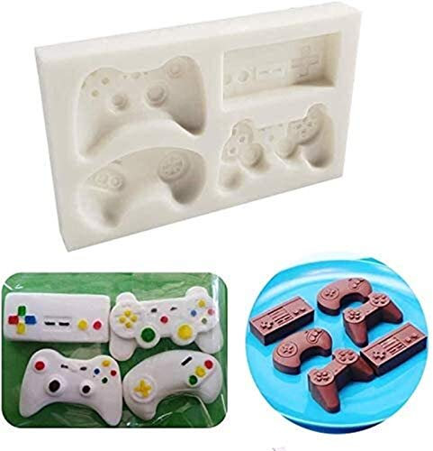 VIRAZE Game Controller Mold, Game Controller Cake Fudge Mold-Game Controller Silicone Chocolate Candy Mold