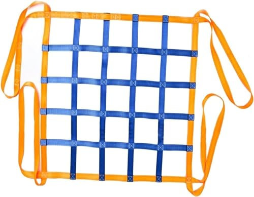 SSDDLZEQ Frachthebenetze, elastische Frachtnetze, palettierte Frachtnetze, Anschlagnetze, Be- und Entladen Schwerer Lasten (Size : 2 X 2M/Mesh 15cm/Load 3T)